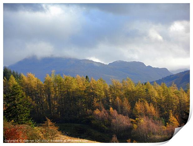 tyndrum scotland Print by dale rys (LP)