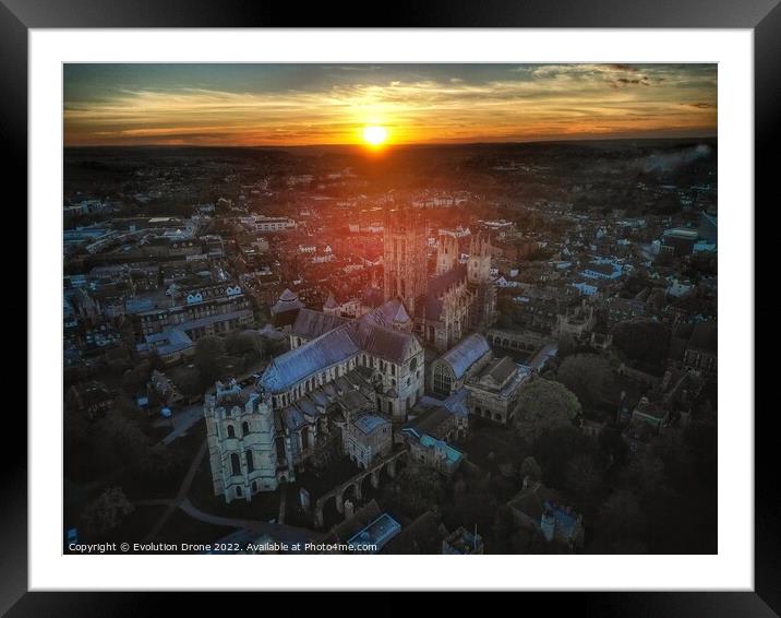 Outdoor  Framed Mounted Print by Evolution Drone