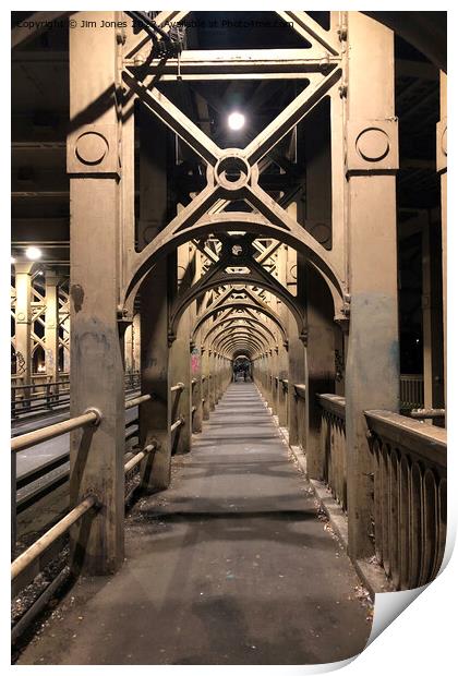 The High Level Bridge, Newcastle upon Tyne  Print by Jim Jones