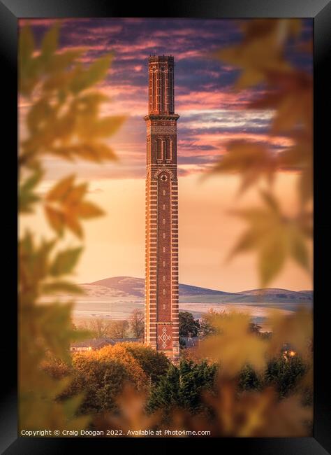 Cox's Stack - Dundee Framed Print by Craig Doogan