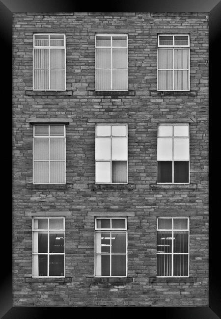 9 Windows Framed Print by Glen Allen