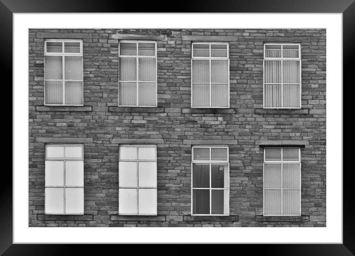 8 Windows Framed Mounted Print by Glen Allen