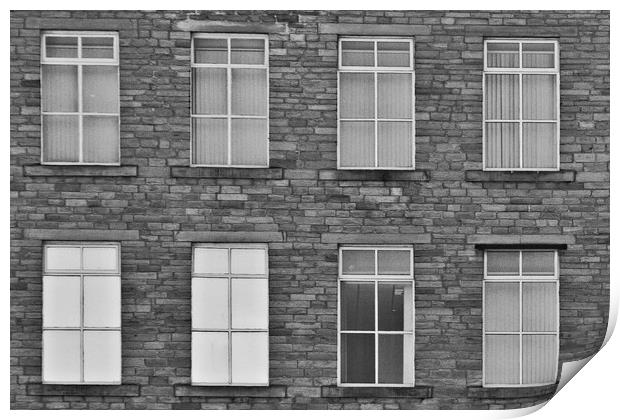 8 Windows Print by Glen Allen
