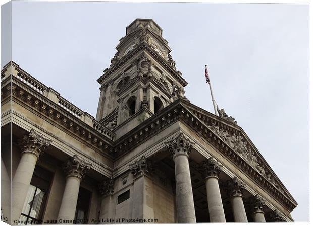 Guildhall Portsmouth Canvas Print by Laura Cassap