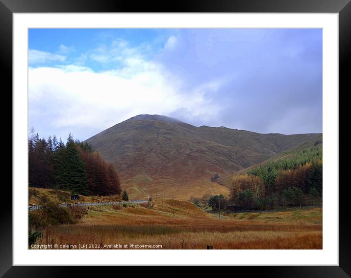 tyndrum - bridge of orchy scotland Framed Mounted Print by dale rys (LP)