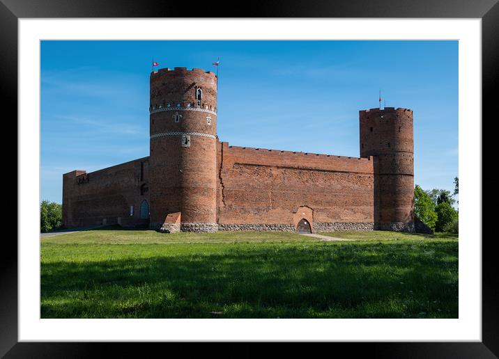 Castle of the Masovian Dukes in Ciechanow Framed Mounted Print by Artur Bogacki