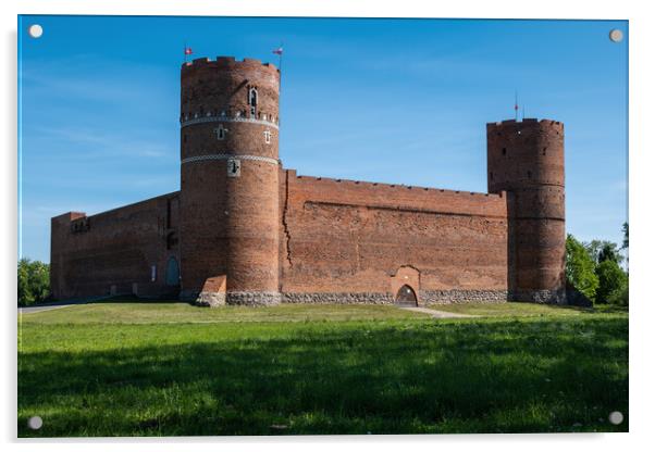Castle of the Masovian Dukes in Ciechanow Acrylic by Artur Bogacki