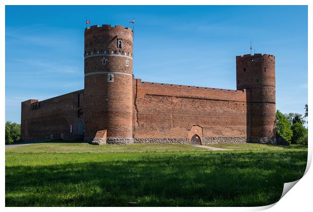 Castle of the Masovian Dukes in Ciechanow Print by Artur Bogacki