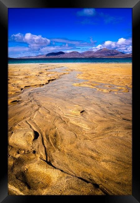 Luskentyre Beach Framed Print by Macrae Images