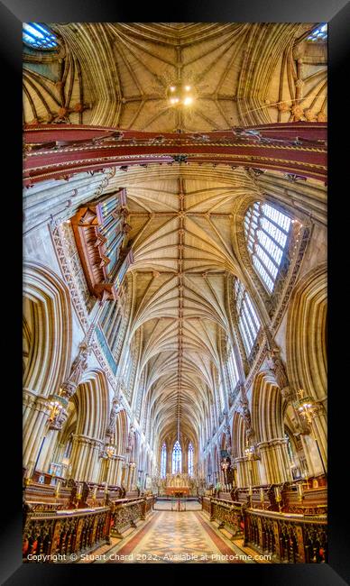 Lichfield Cathedral Framed Print by Travel and Pixels 