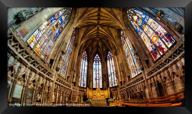 Lichfield cathedral Framed Print by Travel and Pixels 
