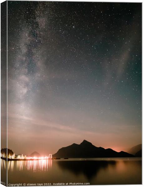 light and star Canvas Print by steeve raye