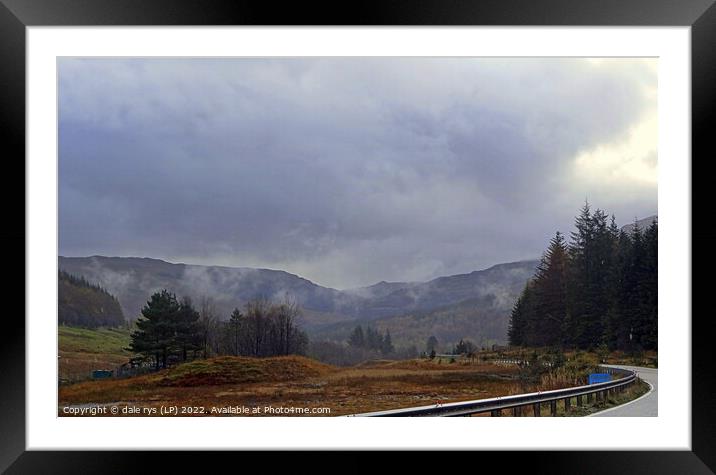 tyndrum - bridge of orchy scotland   Framed Mounted Print by dale rys (LP)