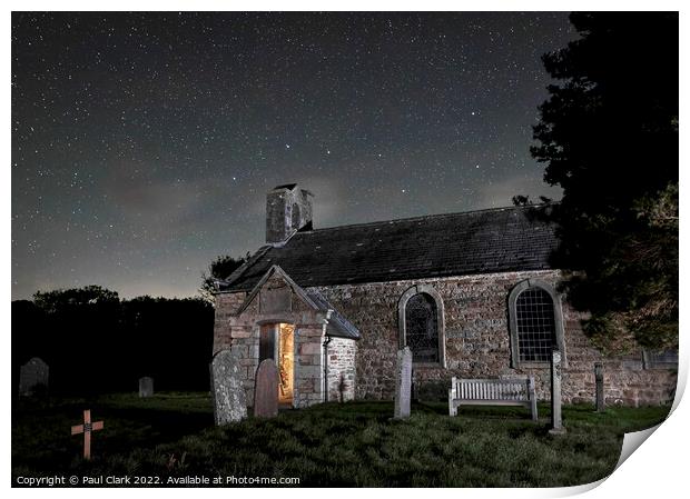 The Plough over St. Mary's, Outhgill. Print by Paul Clark