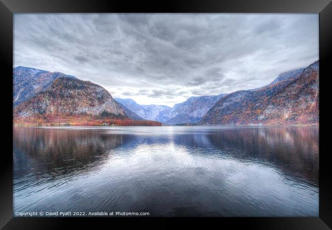 Lake Hallstatt Dreams Framed Print by David Pyatt