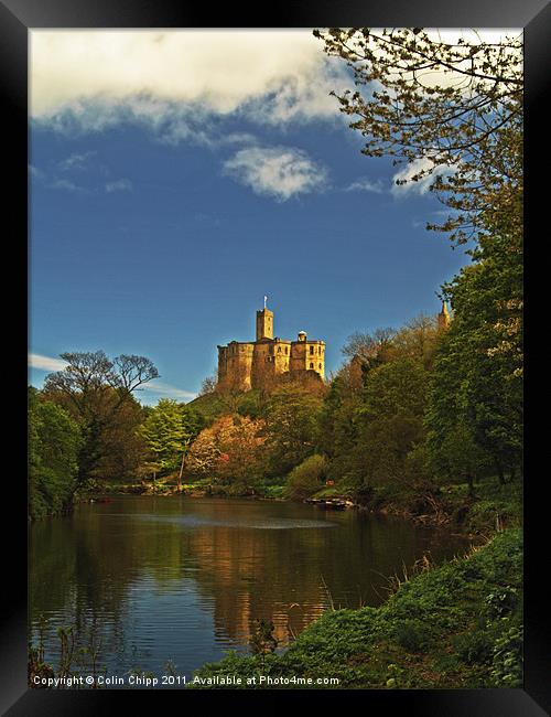 Warkworth Castle Framed Print by Colin Chipp