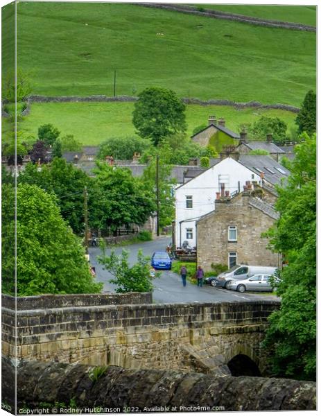 Serenity in the Yorkshire Dales Canvas Print by Rodney Hutchinson