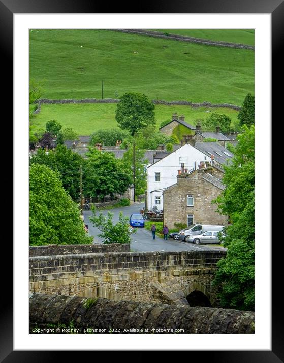 Serenity in the Yorkshire Dales Framed Mounted Print by Rodney Hutchinson