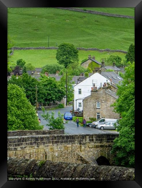 Serenity in the Yorkshire Dales Framed Print by Rodney Hutchinson