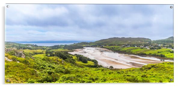 Donegal Teelin Bay  Acrylic by Margaret Ryan