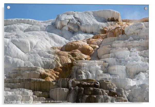 Outdoor White and colourful rocks Acrylic by Vafa Adib