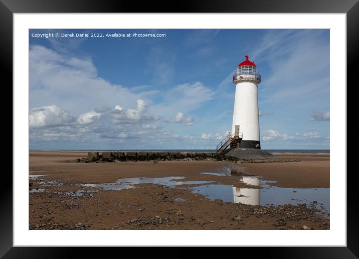 Guiding Light of North Wales Framed Mounted Print by Derek Daniel