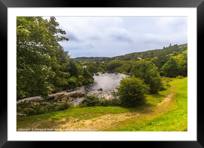 Donegal River Glen  Framed Mounted Print by Margaret Ryan