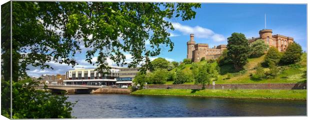 Inverness Castle Canvas Print by Macrae Images