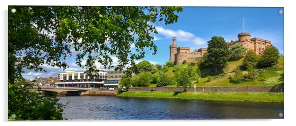 Inverness Castle Acrylic by Macrae Images
