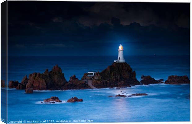 lighthouse keeper Canvas Print by mark surcouf
