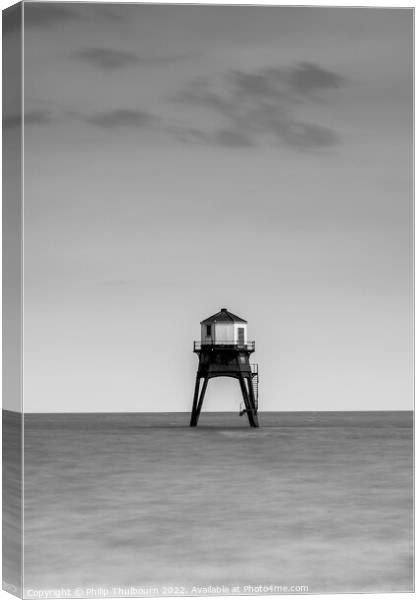 Dovercourt Lighthouse Canvas Print by Philip Thulbourn