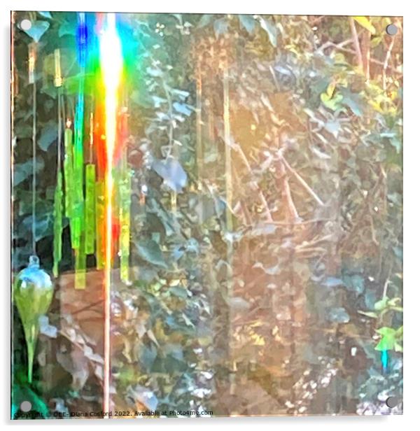Prism when sunlight meets glass Acrylic by DEE- Diana Cosford