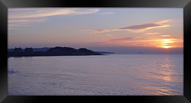 Prestwick at sunset Framed Print by Allan Durward Photography