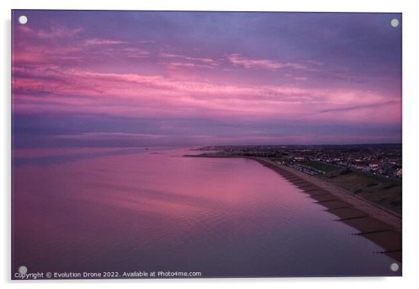 Sky cloud Acrylic by Evolution Drone