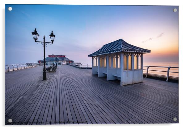 Sunrise at Cromer pier Acrylic by Martin Williams