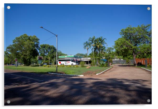 Batchelor Town in Northern Territory Acrylic by Antonio Ribeiro