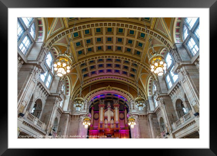 Kelvingrove Arts gallery and museum, Glasgow Framed Mounted Print by Delphimages Art