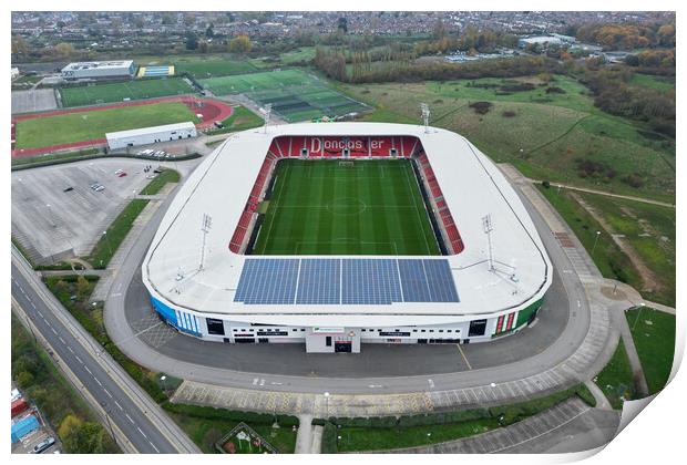 The Eco Power Stadium Print by Apollo Aerial Photography