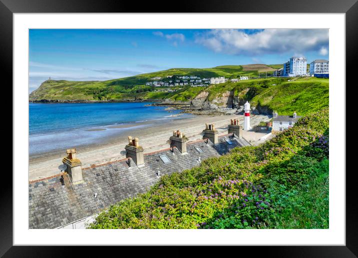 Discovering the Beauty of Port Erin Framed Mounted Print by Roger Mechan