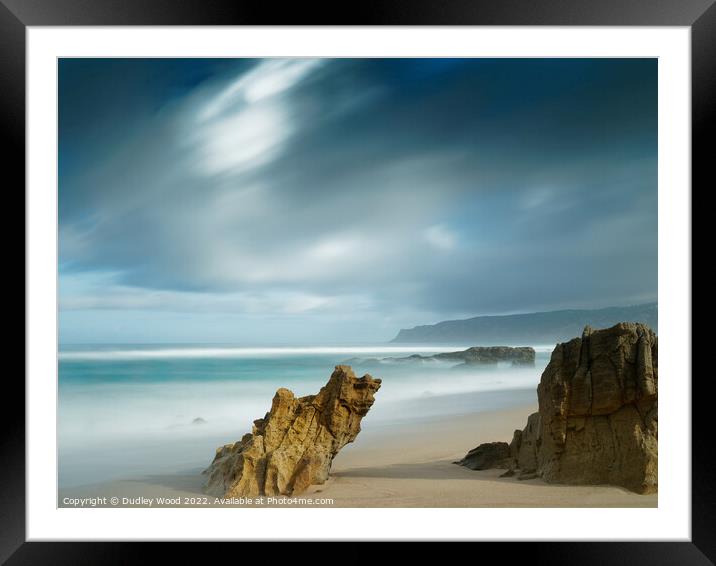 Jurassic Tranquillity Framed Mounted Print by Dudley Wood
