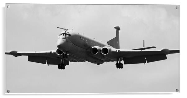 BAe Nimrod MRA4 ( mono) Acrylic by Allan Durward Photography