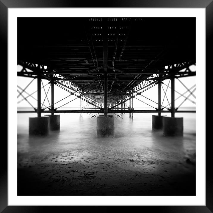 focusing below the line Framed Mounted Print by Marcus Scott