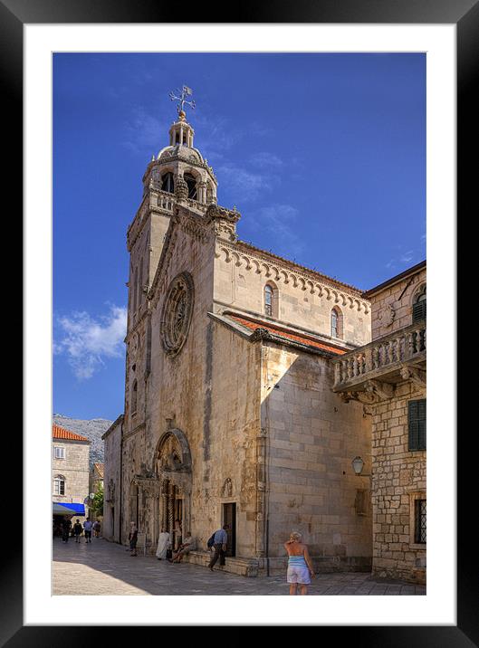 Cathedral of St. Mark Framed Mounted Print by Tom Gomez