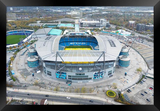 Etihad Stadium Framed Print by Apollo Aerial Photography