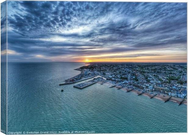 Outdoor  Canvas Print by Evolution Drone