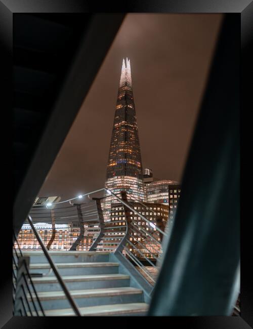 The Shard London Framed Print by Andrew Scott