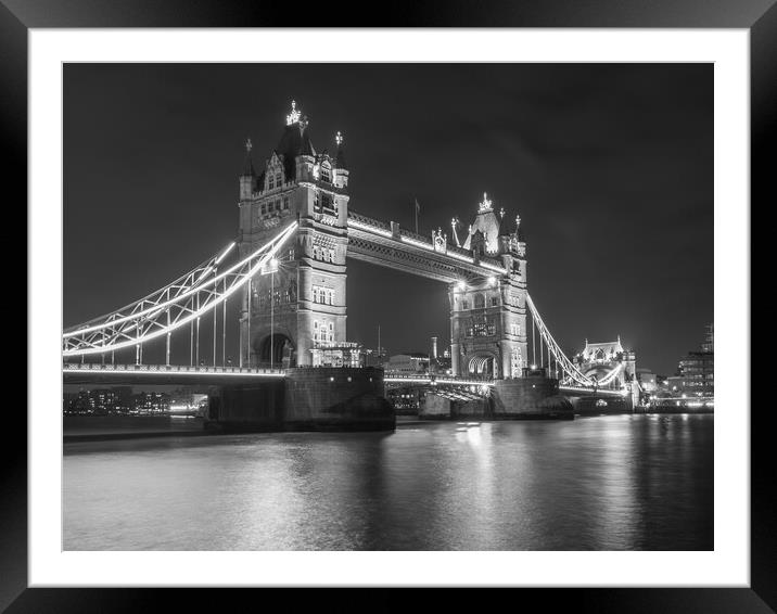 Tower Bridge London Framed Mounted Print by Andrew Scott