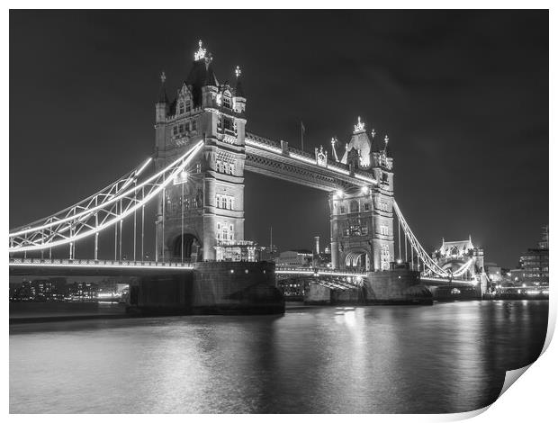 Tower Bridge London Print by Andrew Scott