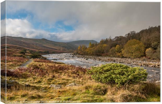 Towards Blea Beck on the Pennine Way Canvas Print by Richard Laidler