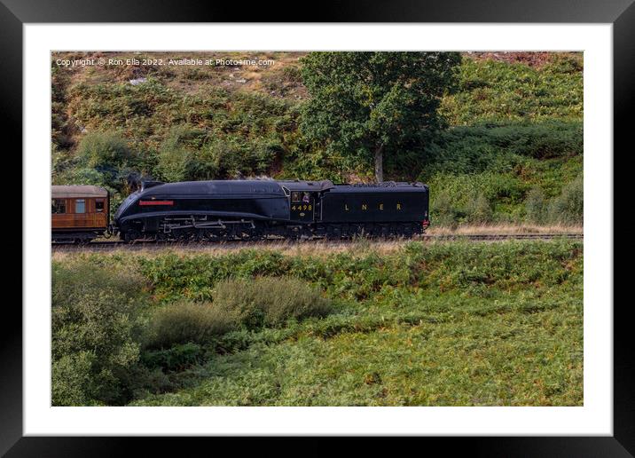 Journey to the Yorkshire Moors Framed Mounted Print by Ron Ella